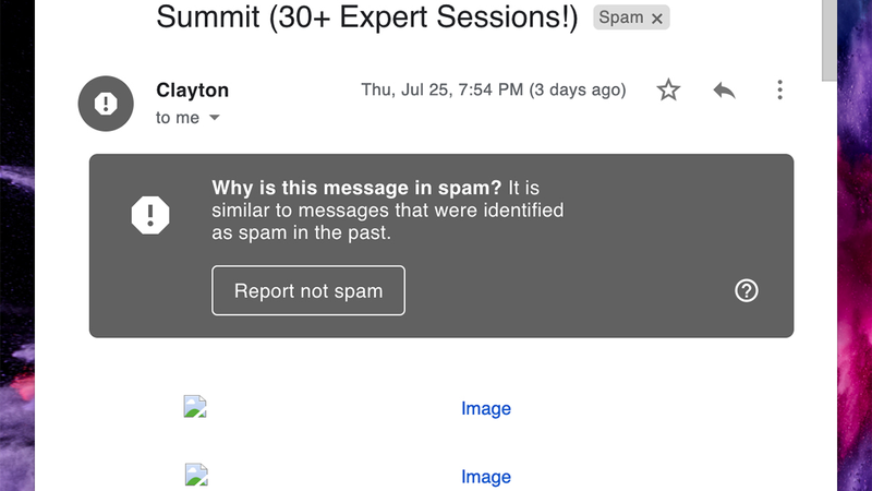 Give your email app some instruction.